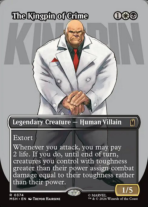 The Kingpin of Crime - Foil