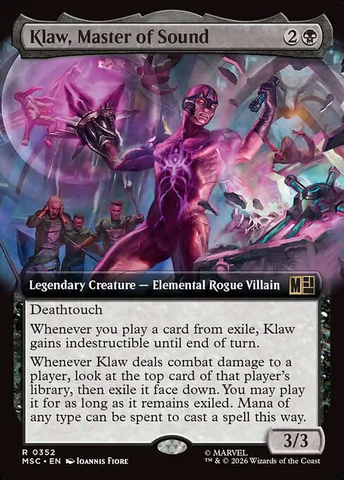 Klaw, Master of Sound