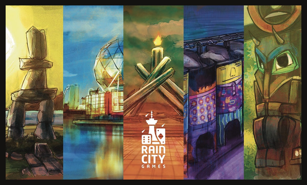 Playmat - Rain City Games - Mana Around Vancouver