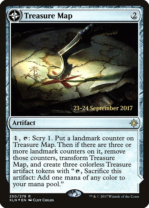 Treasure Map - Foil - Prerelease Promo