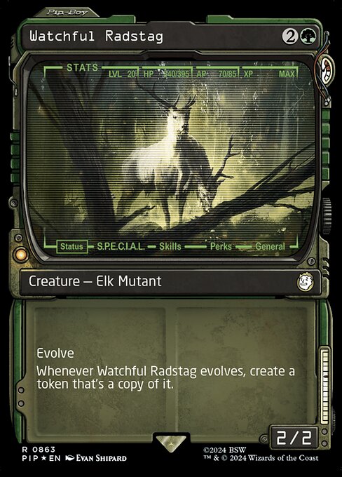 Watchful Radstag - Surge Foil