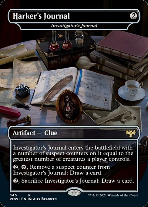 Investigator's Journal (Harker's Journal) - Foil