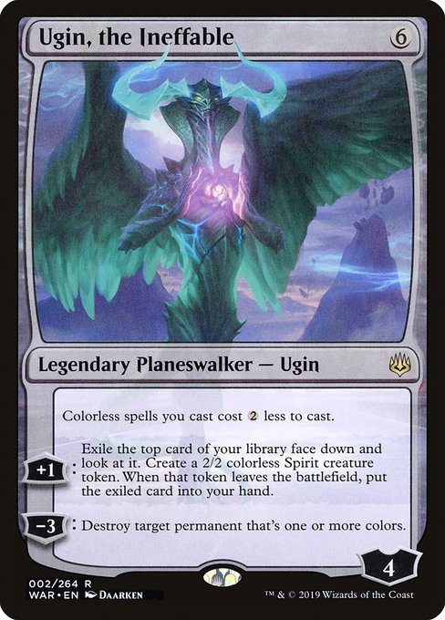 Ugin, the Ineffable (Japanese Alternate Art) - Foil