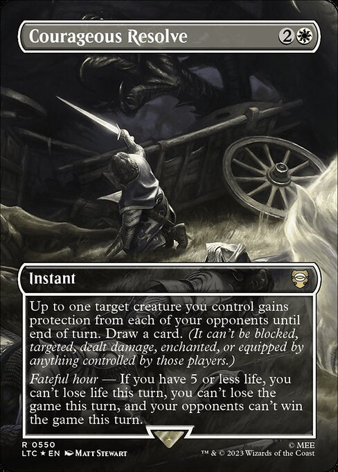 Courageous Resolve - Surge Foil