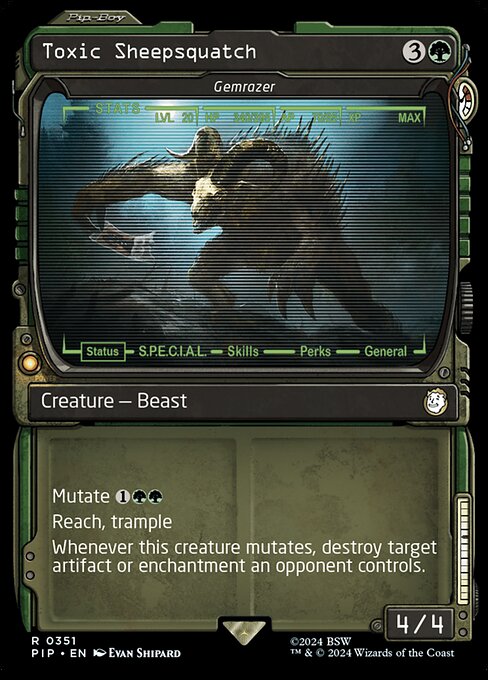 Gemrazer (Toxic Sheepsqatch) - Foil
