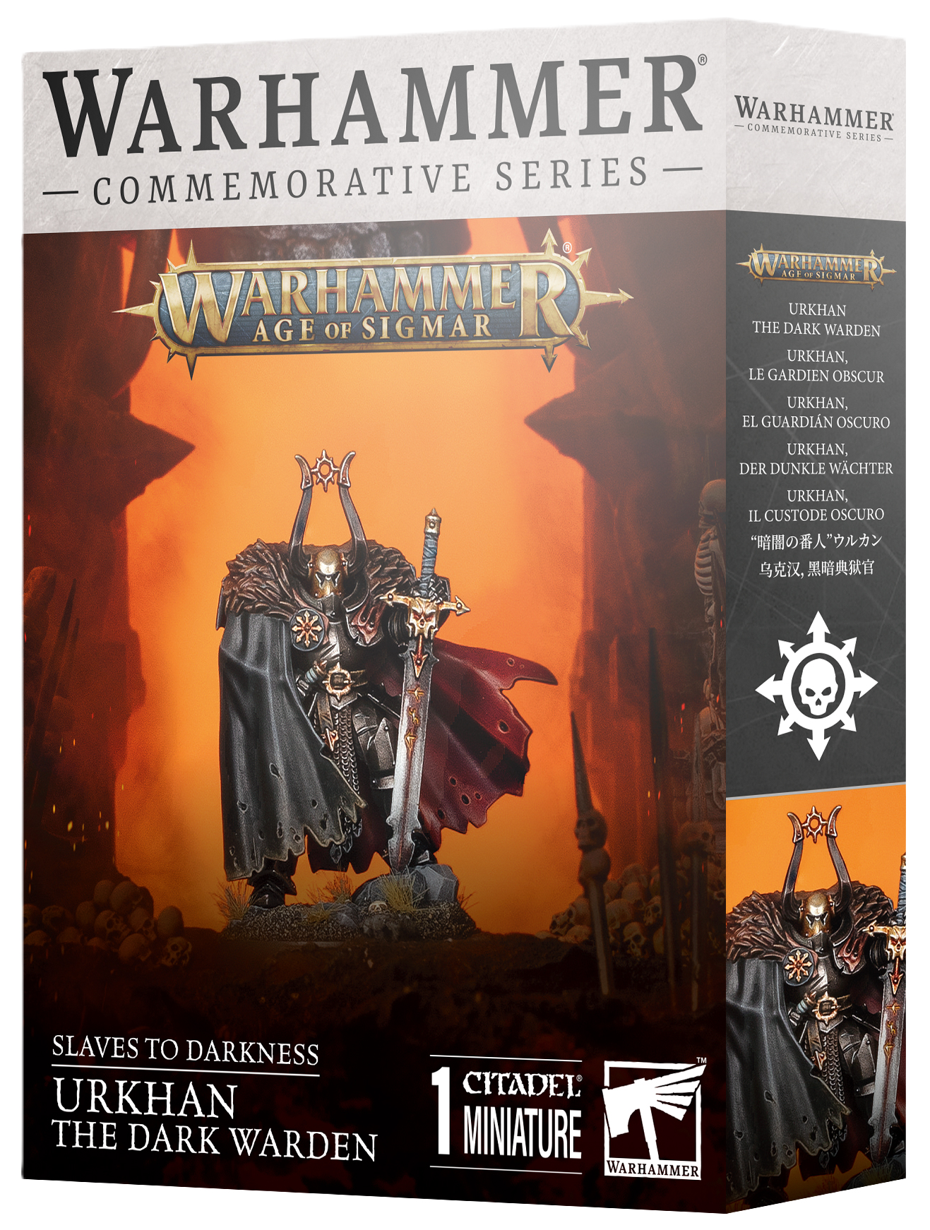 Warhammer Age of Sigmar: Slaves to Darkness - Urkhan the Dark Warden (Commemorative Series)