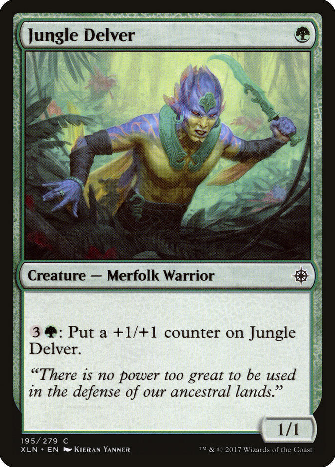 Jungle Delver - Foil