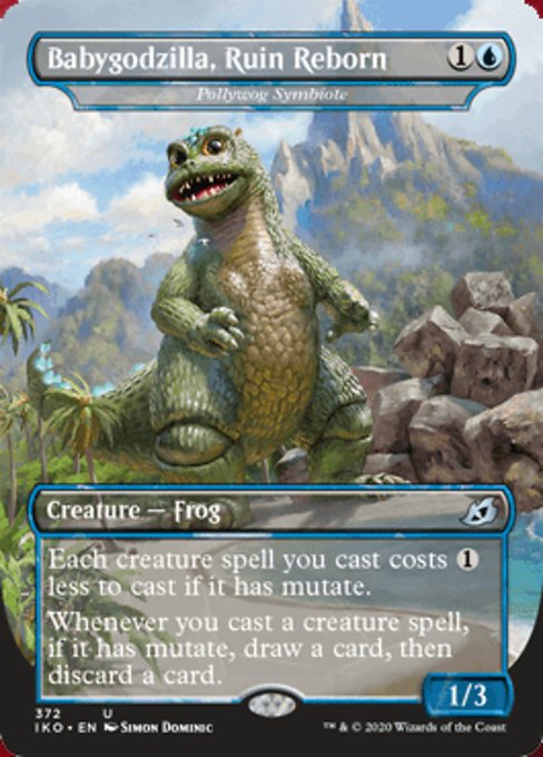 Pollywog Symbiote (Babygodzilla, Ruin Reborn) - Foil