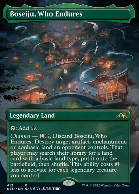 Boseiju, Who Endures - Foil