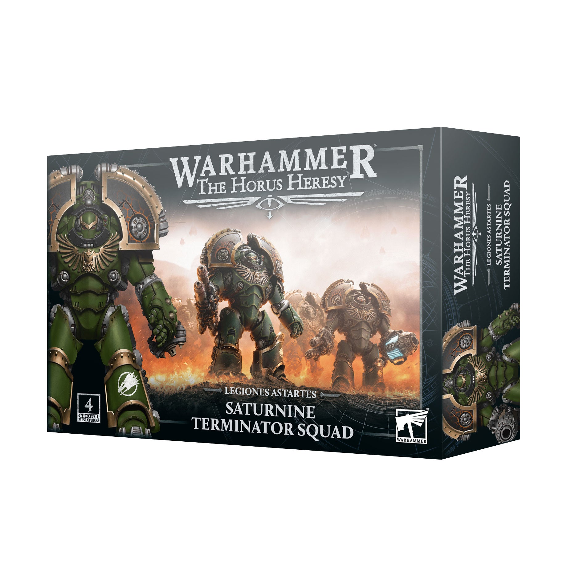 Warhammer The Horus Heresy: Saturnine Terminator Squad