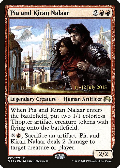 Pia and Kiran Nalaar - Foil - Prerelease Promo