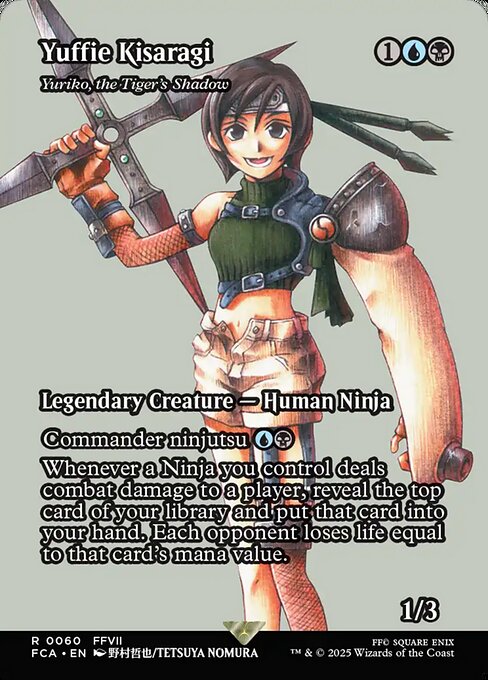Yuriko, the Tiger's Shadow (Yuffie Kisaragi) - Foil