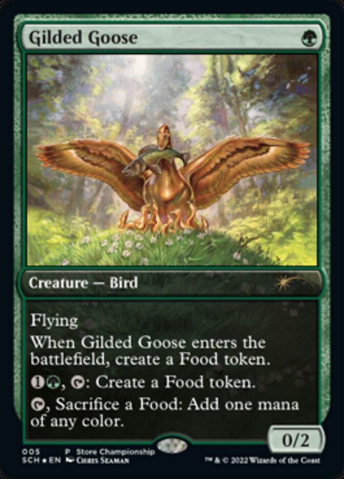Gilded Goose - Foil - Store Championship Promo