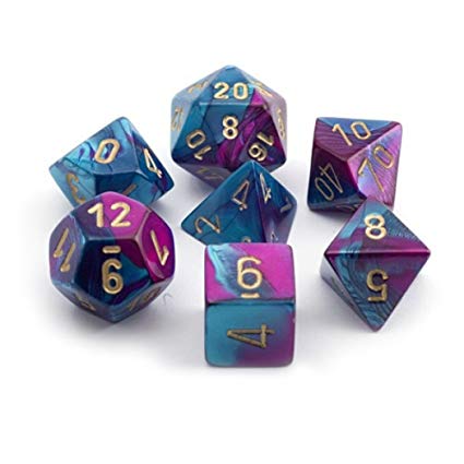 CHX 26449 Gemini Purple-Teal w/Gold