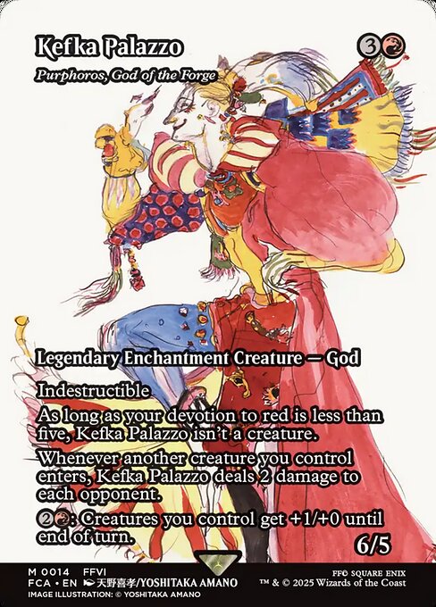Purphoros, God of the Forge (Kefka Palazzo)