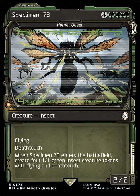 Hornet Queen (Specimen 73) - Surge Foil