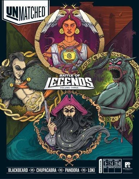 Unmatched: Battle of Legends - Volume Three