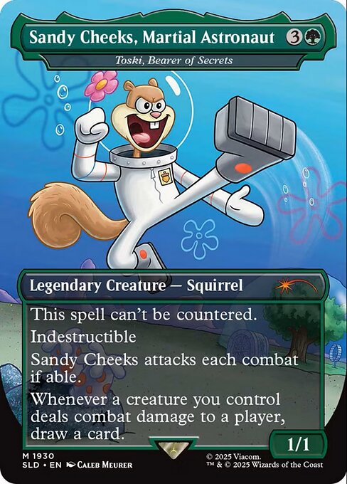 Toski, Bearer of Secrets (Sandy Cheeks, Martial Astronaut) - Foil