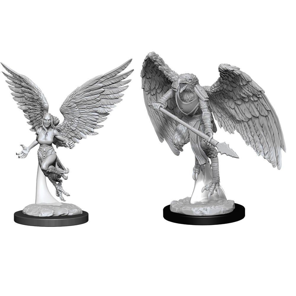 D&D Unpainted Minis - Harpy and Aarakocra