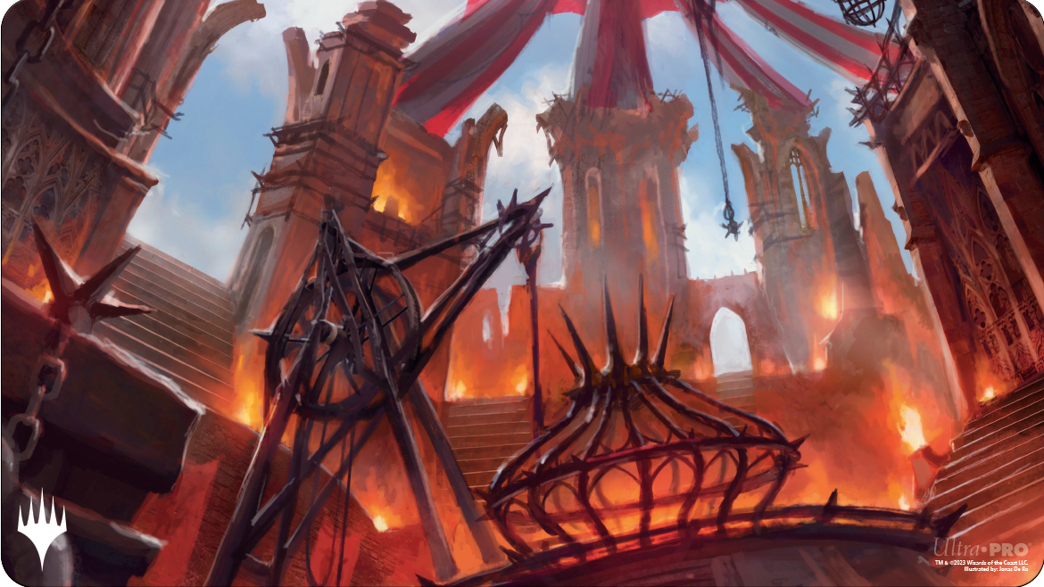 UP Playmat - MTG Ravnica Remastered - Cult of Rakdos