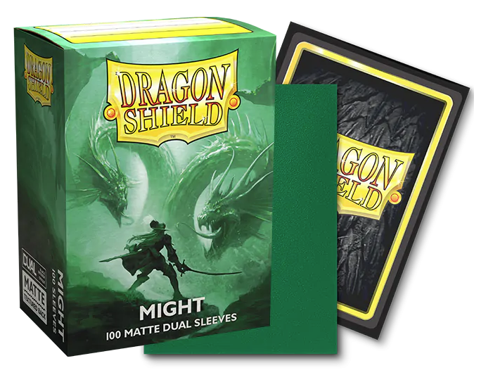 Dragon Shield - 63mm X 88mm - Standard Dual Matte - Might 100 ct.
