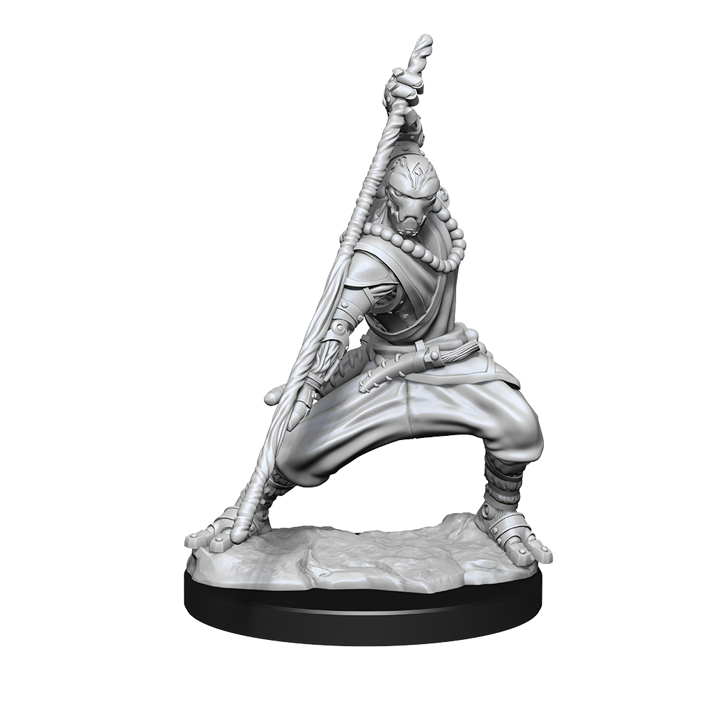 D&D Unpainted Minis - Warforged Monk