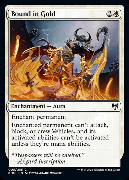 Bound in Gold - Foil