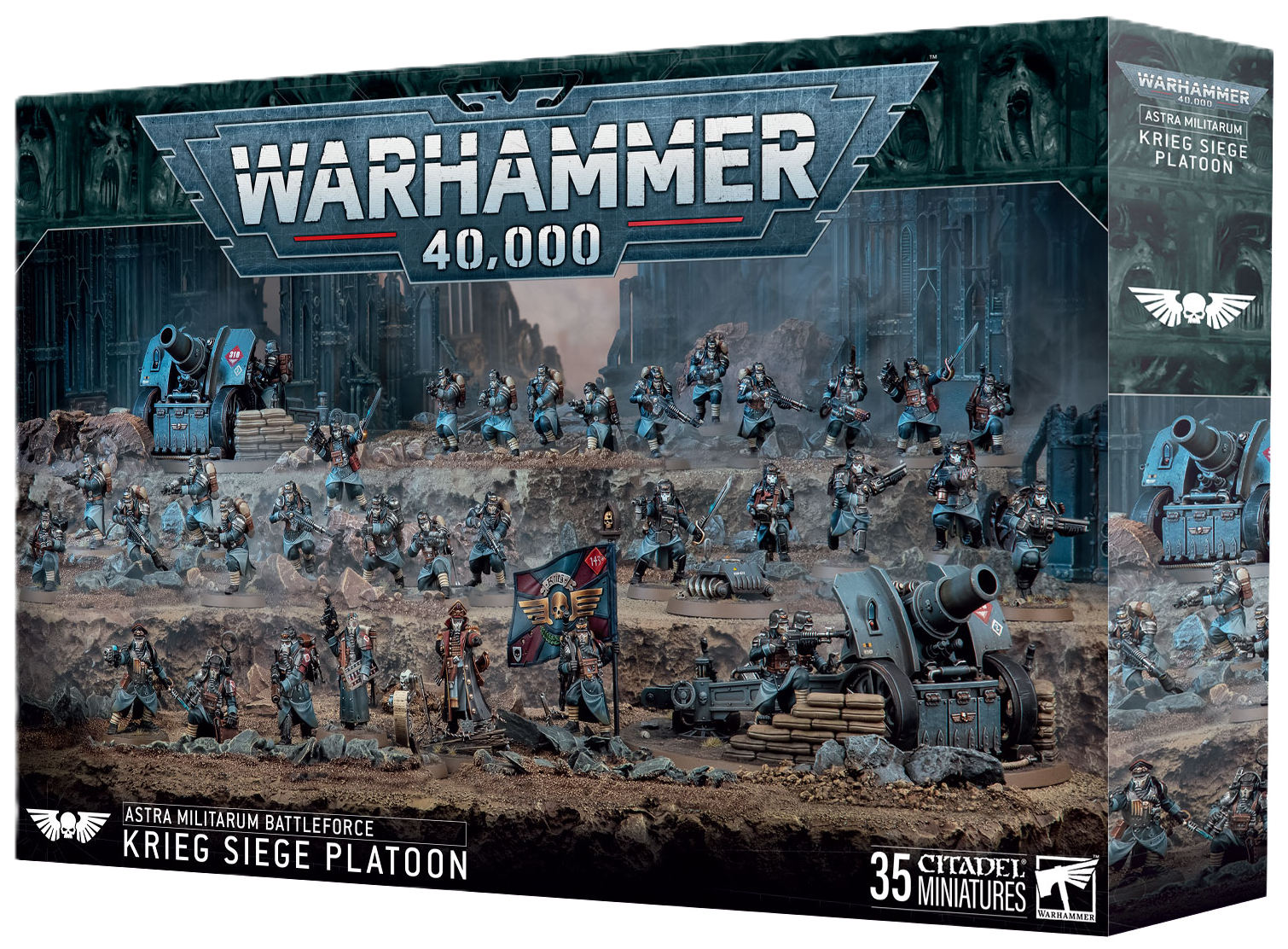 Warhammer 40,000: Astra Militarum Battleforce - Krieg Siege Platoon