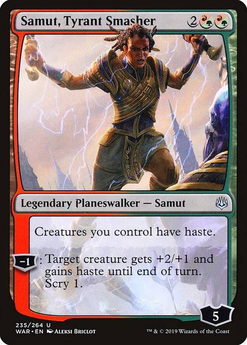 Samut, Tyrant Smasher (Japanese Alternate Art) - Foil