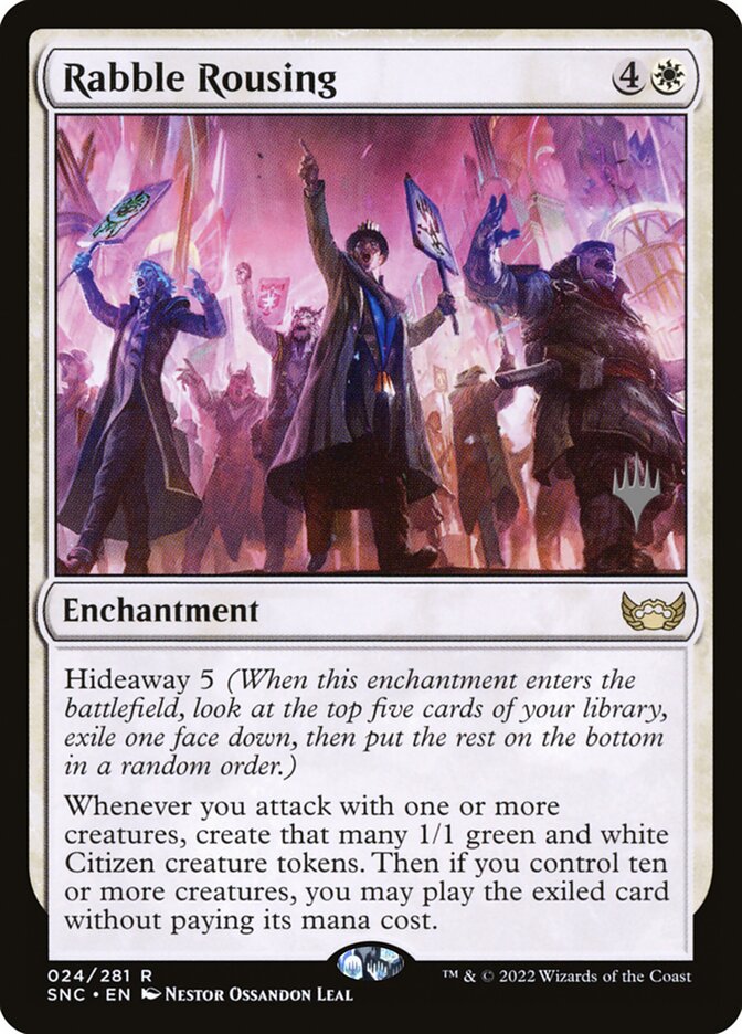 Rabble Rousing - Foil - Promo Pack