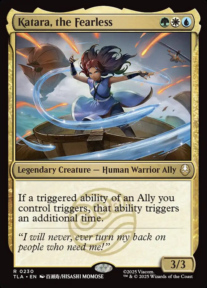 Katara, the Fearless - Foil - SDCC2025 Promo