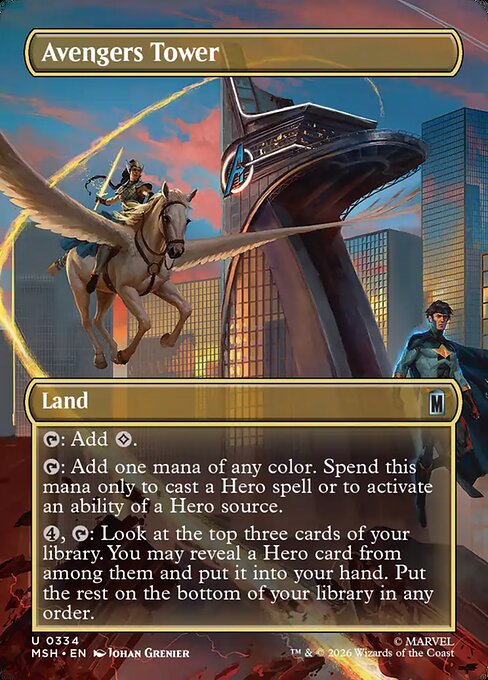 Avengers Tower - Foil