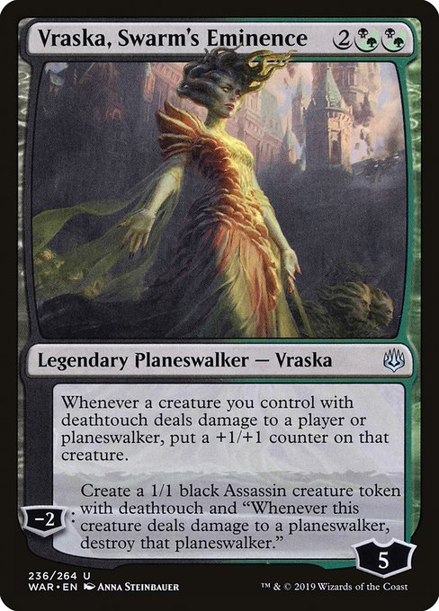Vraska, Swarm's Eminence (Japanese Alternate Art) - Foil