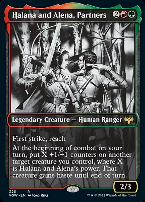 Halana and Alena, Partners - Foil
