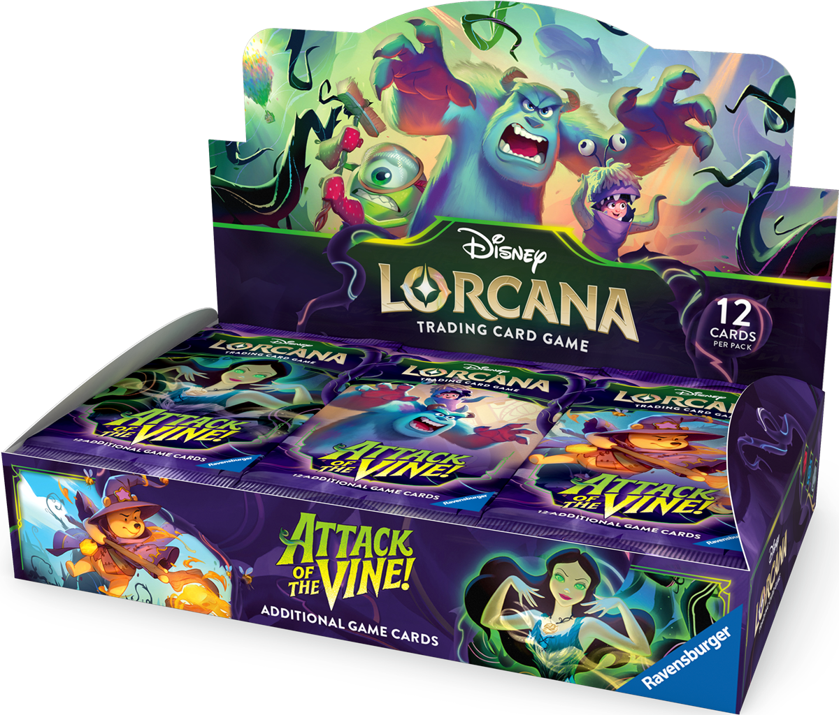 Disney Lorcana - Attack of the Vine! - Booster Box