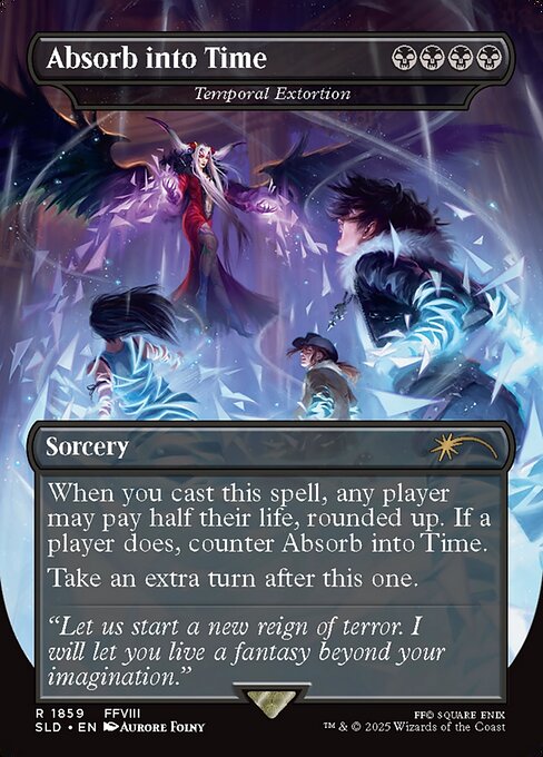 Temporal Extortion (Absorb into Time)