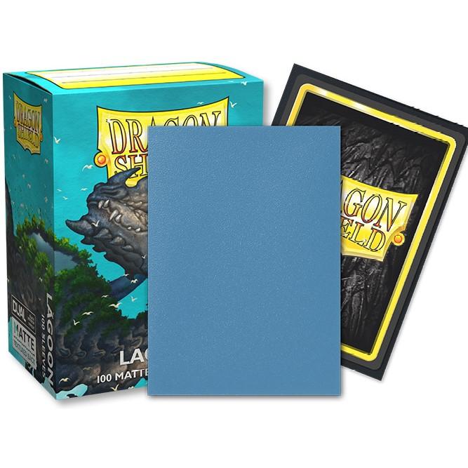 Dragon Shield - 63mm X 88mm - Standard Dual Matte - Lagoon 100 ct.