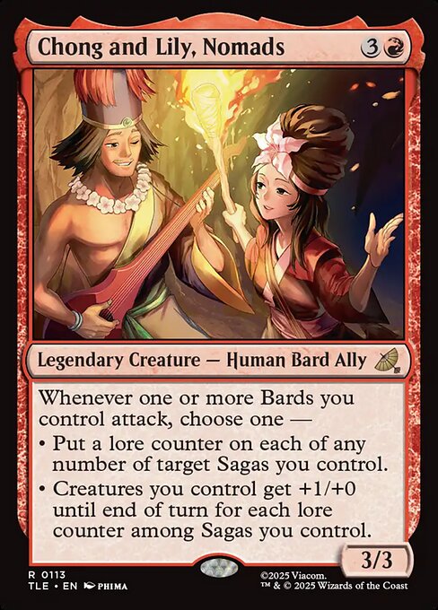 Chong and Lily, Nomads - Foil