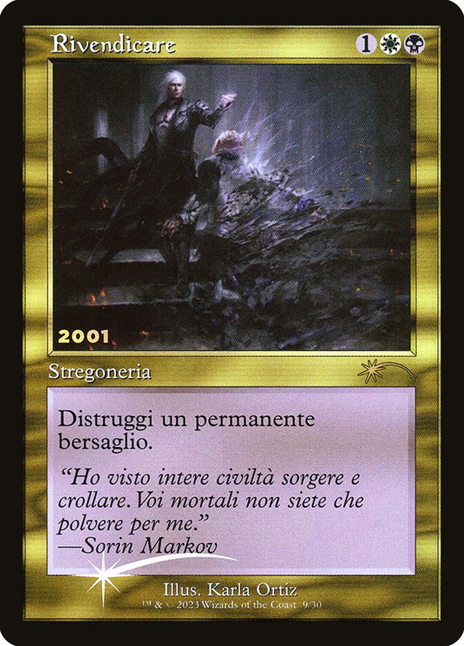 Vindicate - Foil - 30th Anniversary Promo (Italian)