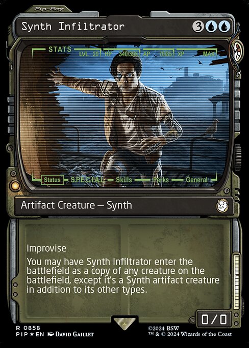 Synth Infiltrator - Surge Foil