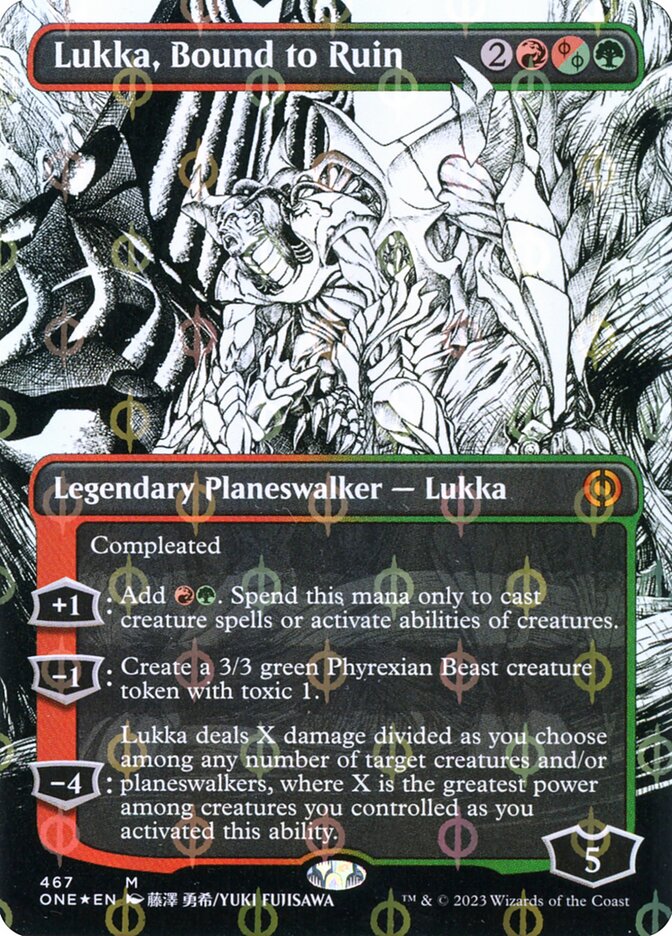 Lukka, Bound to Ruin - Step-And-Compleat Foil