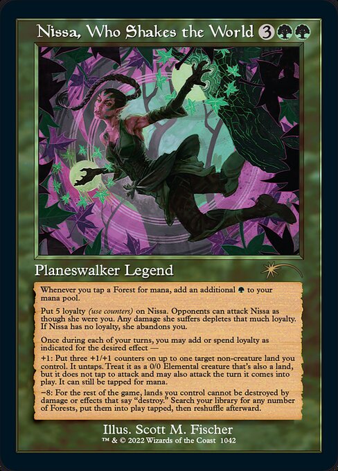 Nissa, Who Shakes the World - Foil