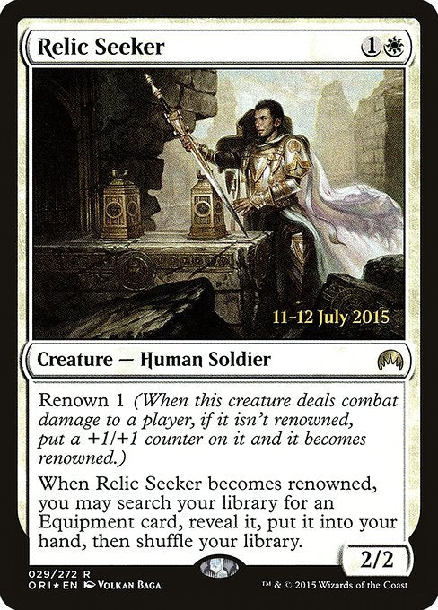 Relic Seeker - Foil - Prerelease Promo