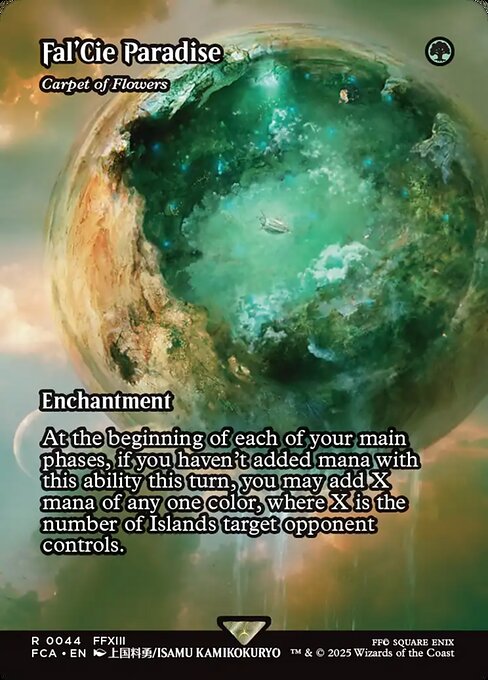 Carpet of Flowers (Fal'Cie Paradise) - Foil