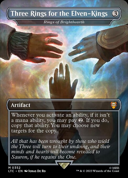 Rings of Brighthearth (0352 - Three Rings for the Elven-Kings) - Foil