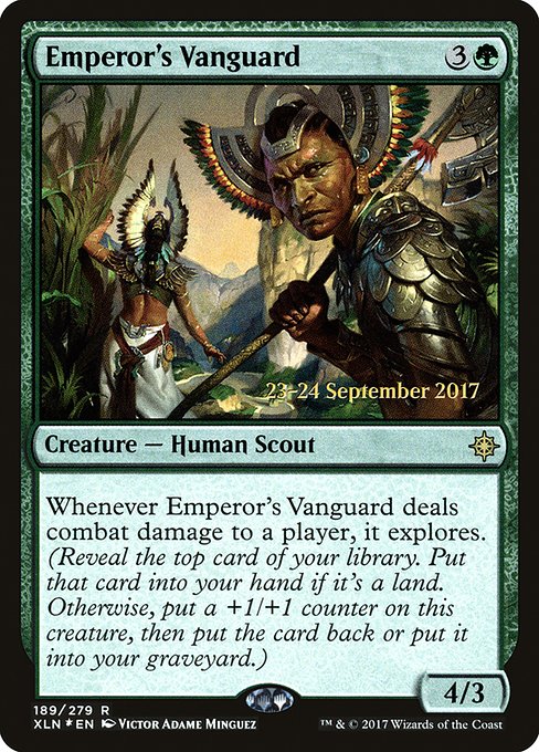 Emperor's Vanguard - Foil - Prerelease Promo