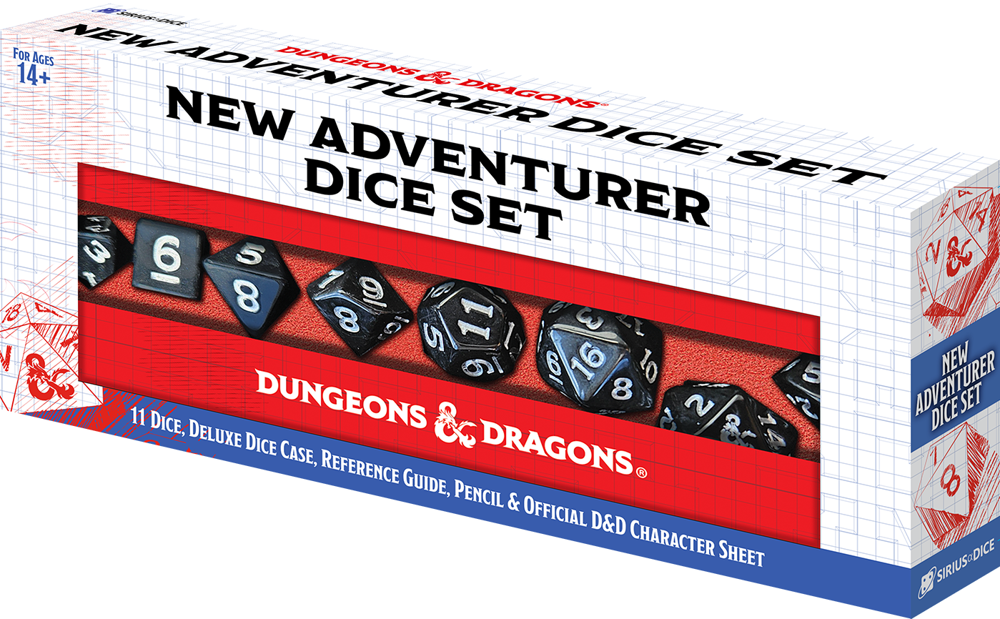 D&D New Adventurer Set - Black