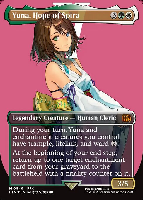 Yuna, Hope of Spira - Surge Foil