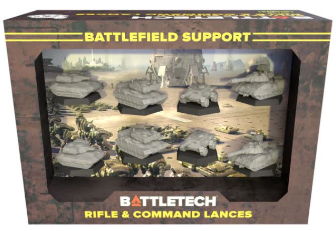 BattleTech: Battlefield Support Pack - Rifle & Command Lances