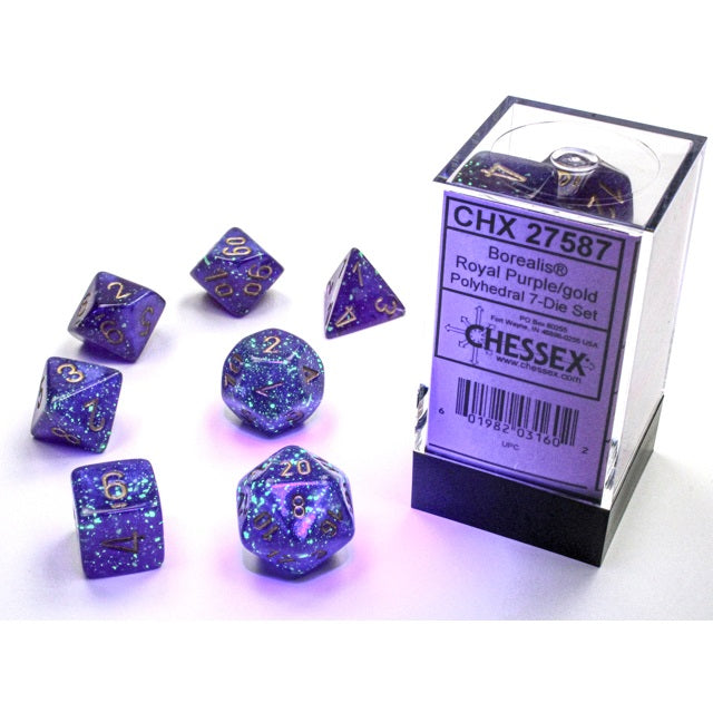 CHX 27587 Borealis Royal Purple w/Gold Luminary